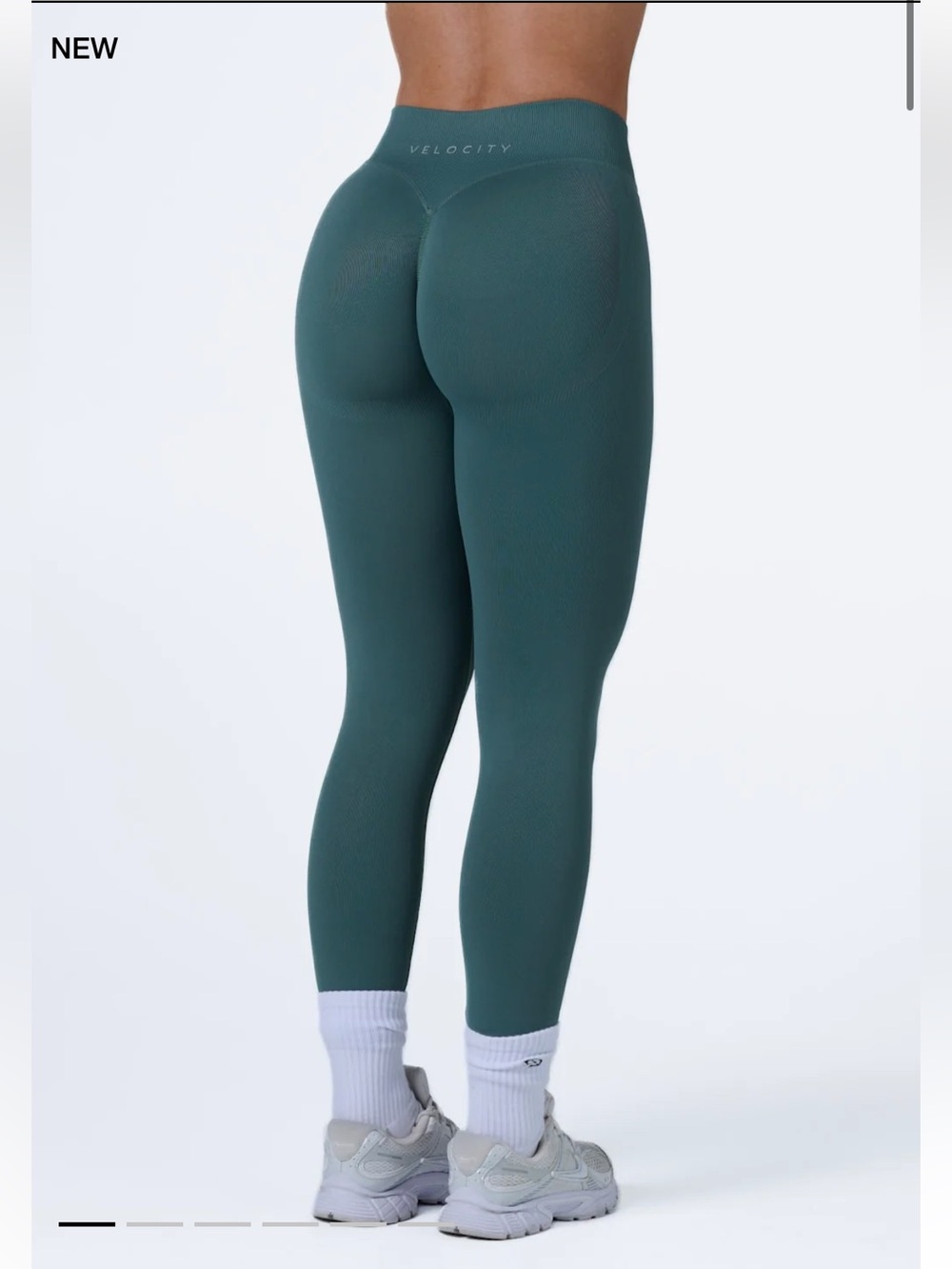 Velocity Sculpting Mid-High Rise Leggings — PINE